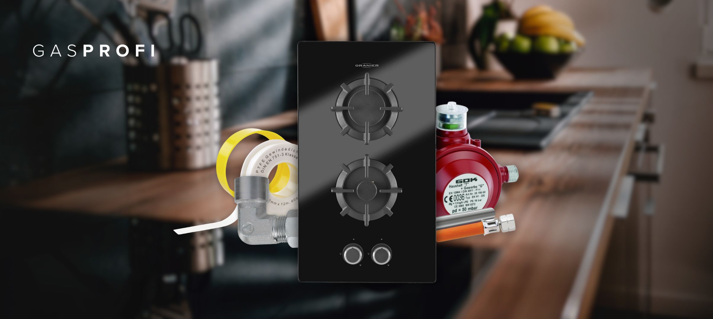 Gaskochfeld richtig anschliessen 1